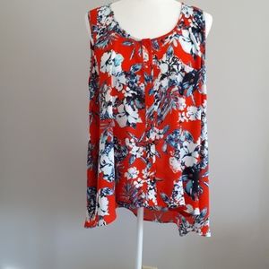Cute flowy sleeveless top